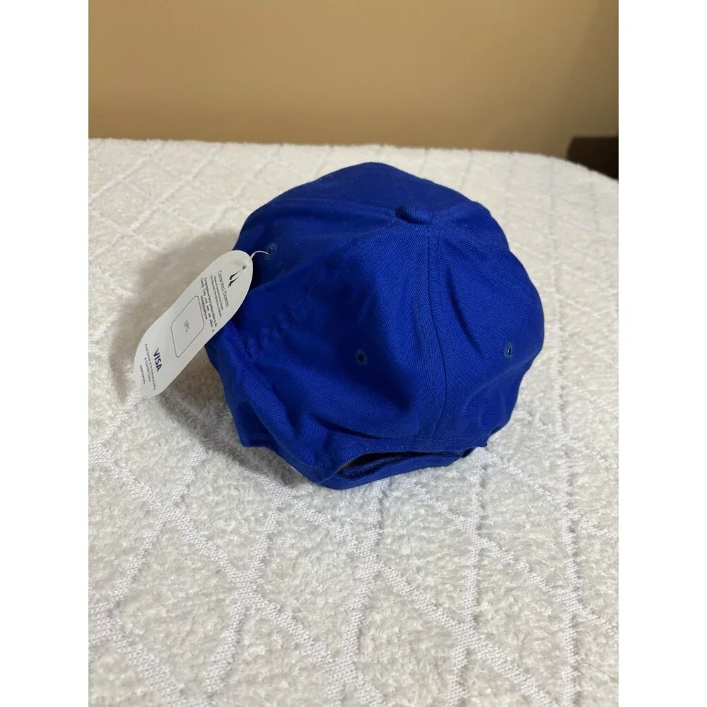 New Vintage Kentucky Derby 2008 Horse Racing Embroidered Adjustable Blue Hat